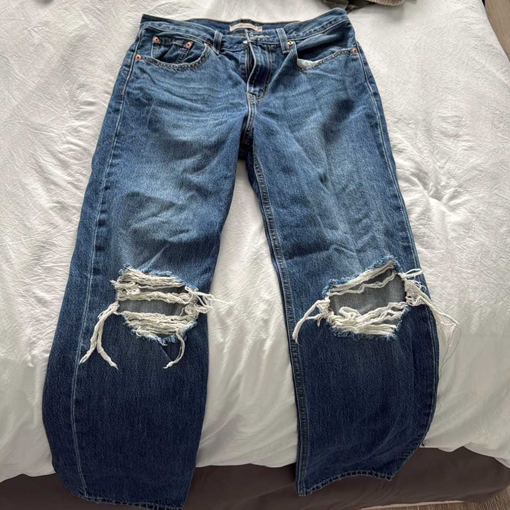 Levi Low Pro Straight Jeans